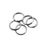 Nyckelring Ø14 mm förnicklad (100 st. förpakning)